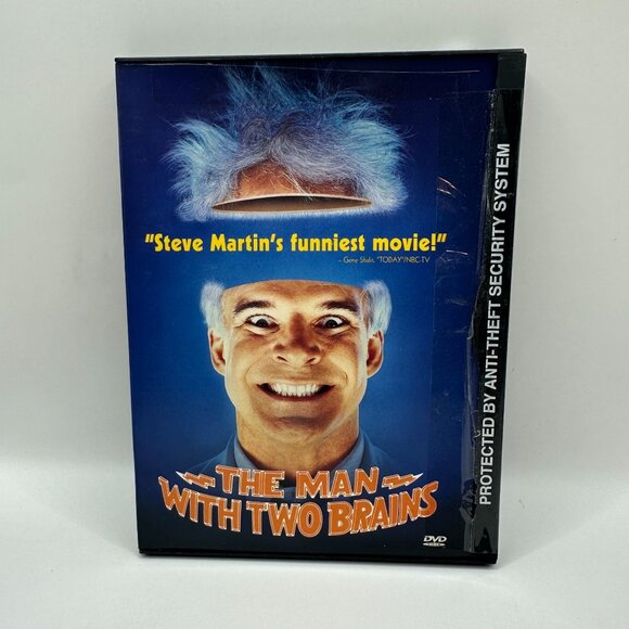 The Man With Two Brains Steve Martin Comedy Classic Warner Bros DVD 1983 - Picture 2 of 4